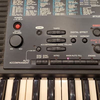 Yamaha PSR-330 Workstation Keyboard Synth MIDI Cartridge