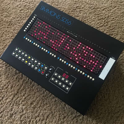 Simmons SDS-6 Rare-as-hens-teeth Drum Sequencer w/MIDI image 9