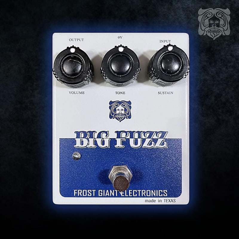 Frost Giant Special Run Big Fuzz Pedal Civil War Effects Pedal