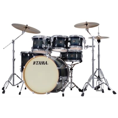 Tama CL72S Superstar Classic Drum Shell Kit, 7-Piece, Dark | Reverb