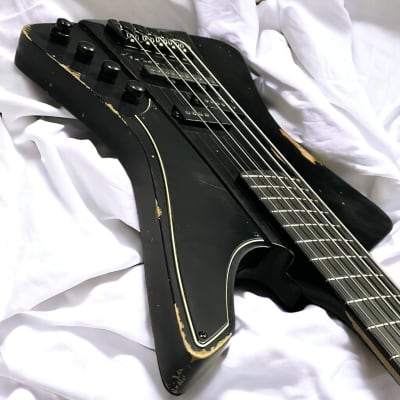 Sandberg "Forty Eight" Victor Brandt 5-String, Hardcore Aged Black w/ Ebony *8.5 Lbs., In Stock! image 8