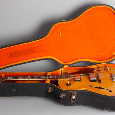 Gibson  ES-175DN Arch Top Hollow Body Electric Guitar (1965), ser. #277930, original black hard shell case. image 10