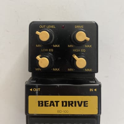 Yamaha BD-100 Beat Drive Overdrive Rare Vintage Guitar Effect Pedal MIJ  Japan | Reverb