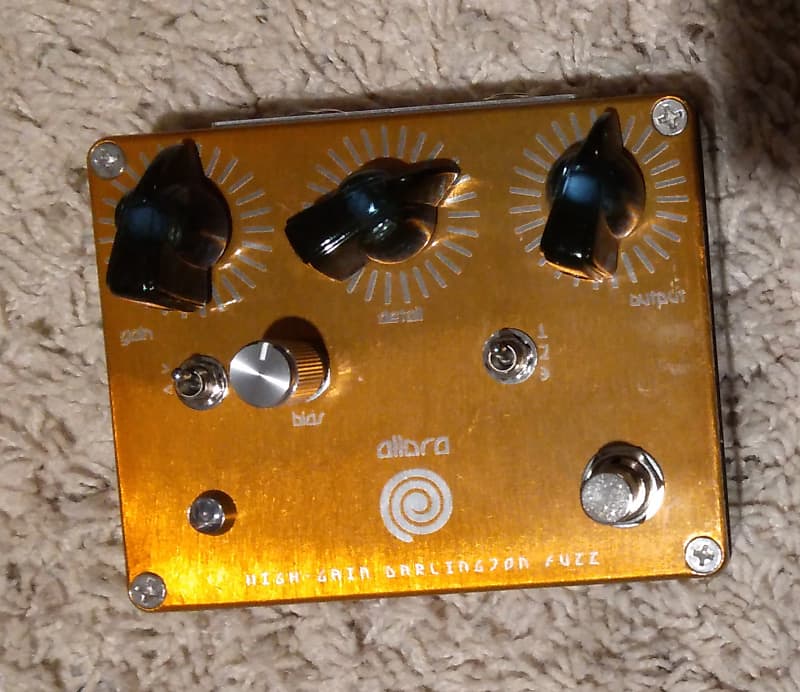 Spiral Electric FX Allora High Gain Darlington Fuzz Reverb