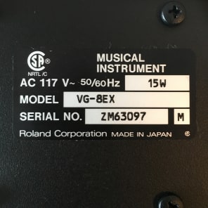 Roland VG-8EX & GK-2A Guitar Amp/FX Modeller and Pickup image 13