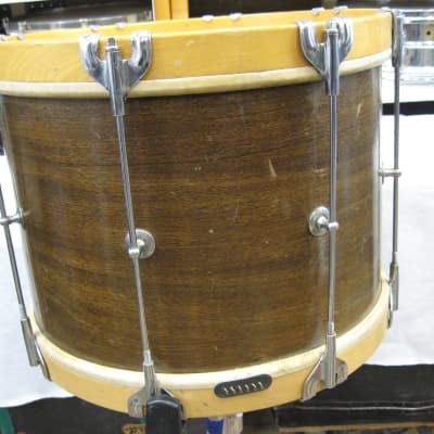 Gretsch 10X14" Round Badge Parade Drum  (182) 50's Mahogany/Maple image 9