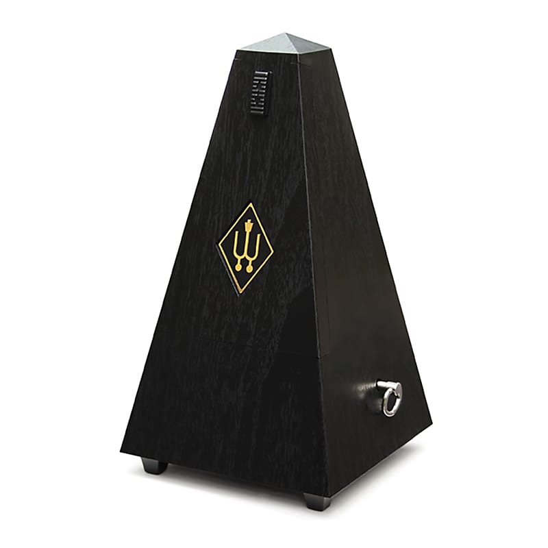Wittner Maelzel Pyramid Metronome - Black Plastic Casing without Bell image 1