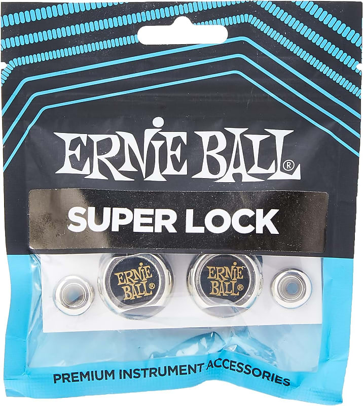 Ernie Ball Super Locks, Nickel (P04600) image 1