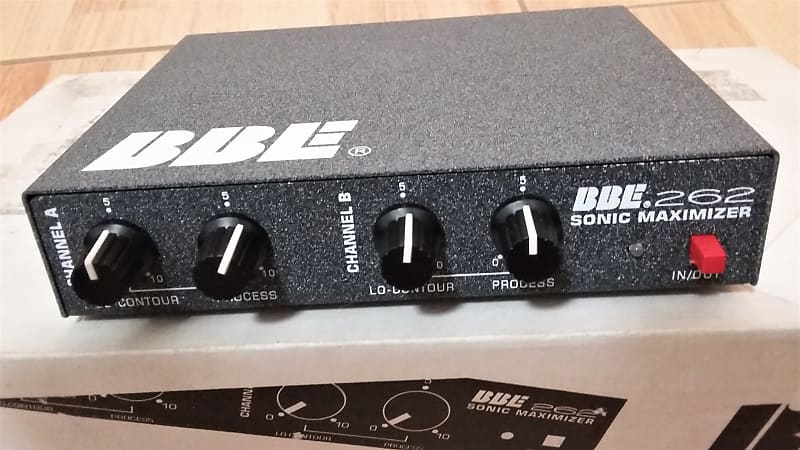 BBE 262 Sonic Maximizer 2000's Grey (Dark Grey) | Reverb BBE 262 Sonic Maximizer 2000's Grey (Dark Grey) | Reverb