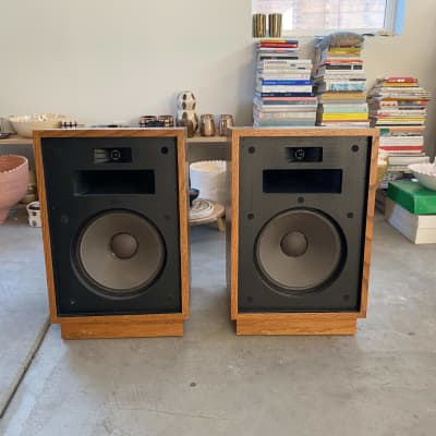 Klipsch Heresy in beautiful shape + custom made stands image 2