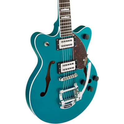 Gretsch Guitars G2657T Streamliner Center Block Jr. Double-Cut With Bigsby Electric Guitar Ocean Turquoise image 5