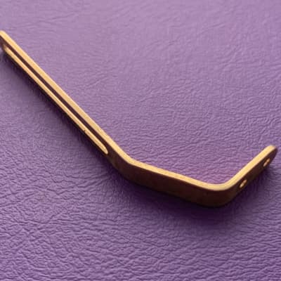 Gold Hardware pickguard bracket relic project for Gibson harmony ARCHTOP image 3