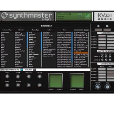 KV331 Audio SynthMaster Player - Preset Software Synthesizer Plug-In (Download) image 3