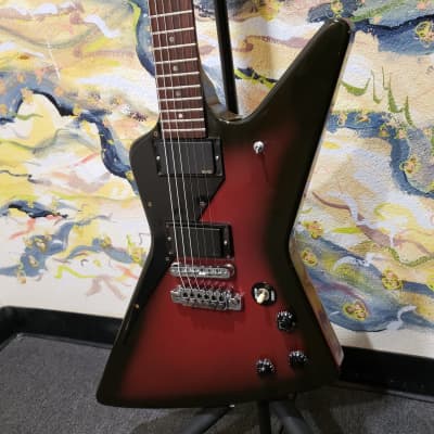 1984 Gibson Explorer Electric Guitar Night Violet Finish EMG Pickups w/ Brown Gibson Hard Case (Used) "Made In USA" image 4