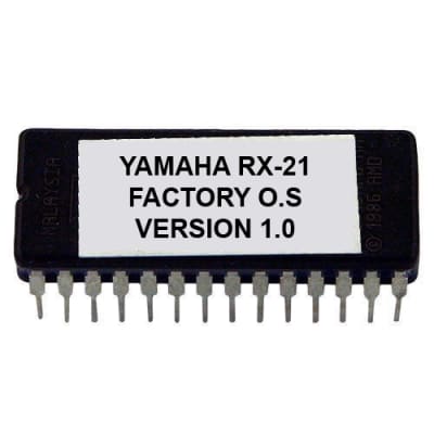 Yamaha RX21 RX-21 Firmware Version 1.0 OS Rescue Rom Eprom Chip Ic Repair Part