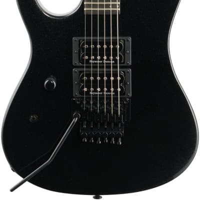 Kramer Nightswan Electric Guitar,  Left-Handed, Jet Black Metallic image 2