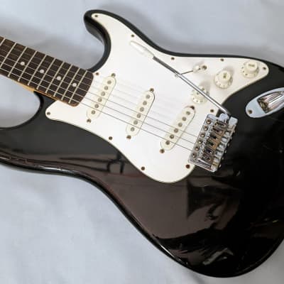 Austin Strat Style Electric Guitar - Black image 2