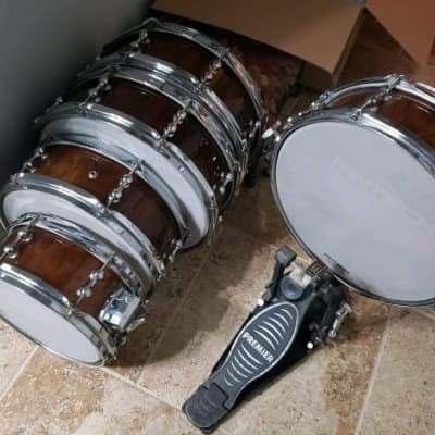 Pintech Electric Drum Set with Mesh Heads and Wooden Shells image 2