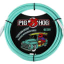Pig Hog 10FT Seafoam Green Instrument Cable