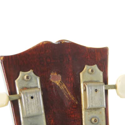 Gibson J-45 1969 - cool vintage roundshoulder dreadnought guitar - wide nut - check details + video! image 9