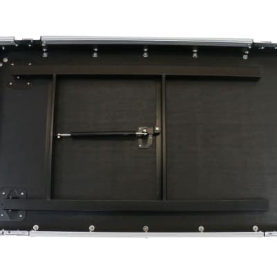 OSP 20 Space 20" Deep ATA Amp Rack Road Case with Wheels & Lid Table image 3