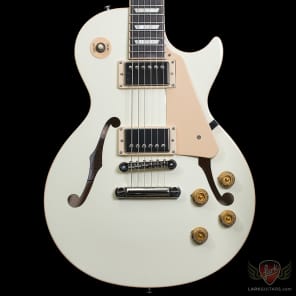 zSOLD - Gibson Memphis Limited Run ES-Les Paul White Top - Classic White (729) image 3