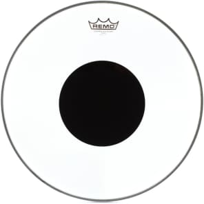 Remo Controlled Sound Clear Drumhead - 16 inch - with Black Dot image 5
