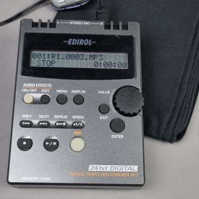 Edirol by Roland R-1 24bit Wave/MP3 Recorder | Reverb