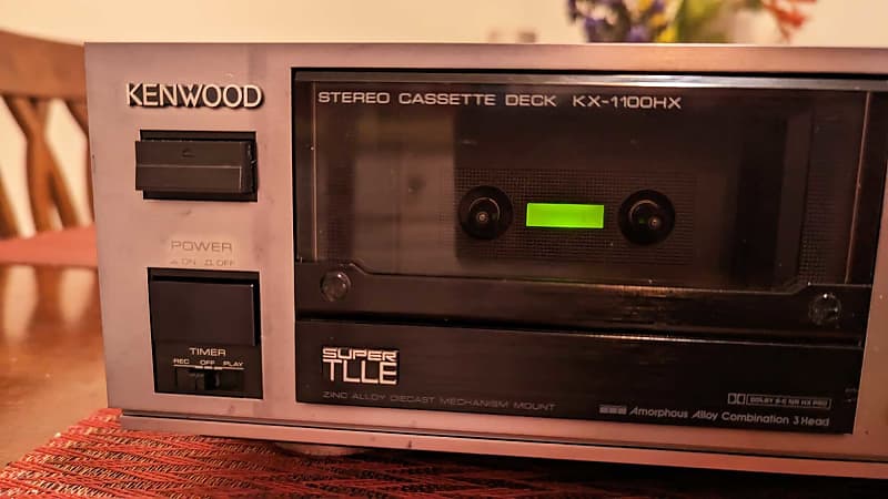 KENWOOD 上級機 KX-1100HX 3ヘッド カセットデッキ KENWOOD 上級機 KX-1100HX 3ヘッド カセットデッキ - メルカリ
