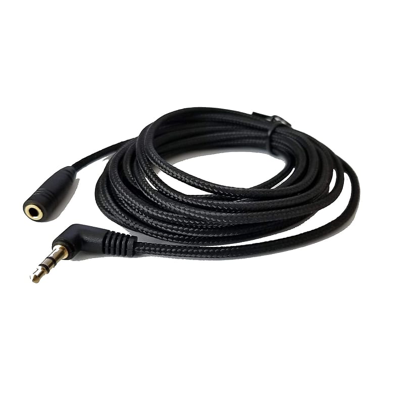Long 12Ft External Microphone Extension Cable Cord Wire 3.5Mm Reverb