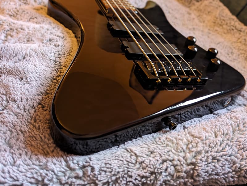 Spector Rex 5 Rex Brown Signature - Black Quilt | Reverb