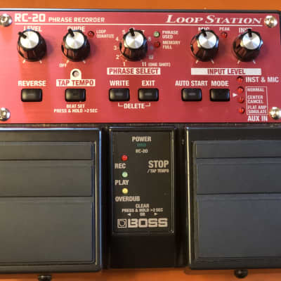 Boss RC-20 Loop Station Pedal | Reverb