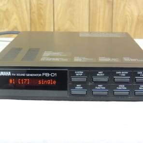 Yamaha FB-01 FM MIDI Sound Generator Module | Reverb