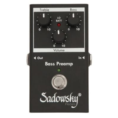 Reverb.com listing, price, conditions, and images for sadowsky-sbp-2-bass-preamp