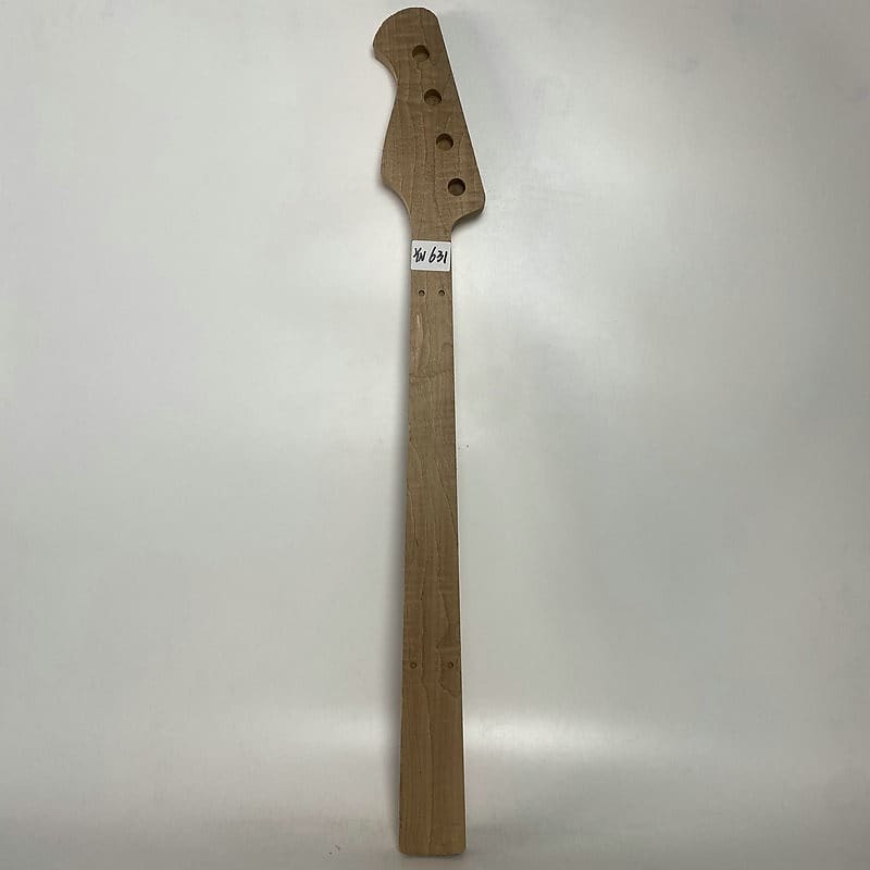 Unfinished Roasted Maple Wood 4 String Bass Neck Reverb Canada