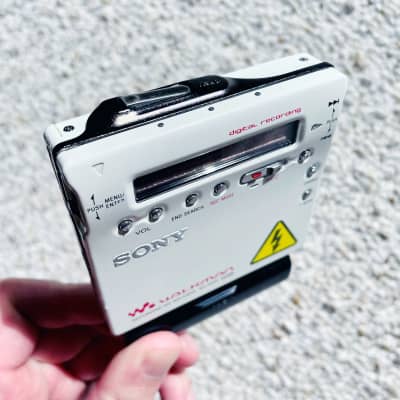 Sony MZ-R900 Walkman MiniDisc Player, Super Rare Excellent White