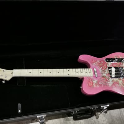 MyDream Partcaster Custom Built - Pink Paisley Tele Tapped Pickups image 4