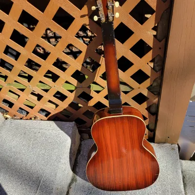 National Wooden Body Resonator Guitar  1930's  Mahogany? image 2