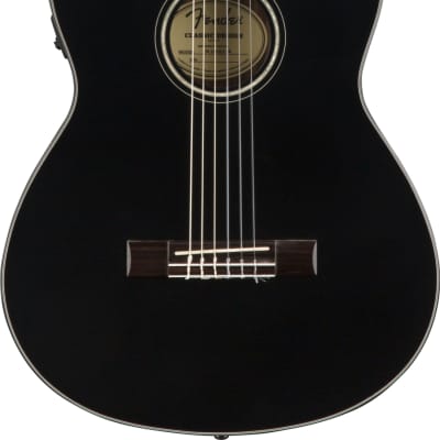 Fender CN-140SCE Nylon Concert Acoustic-Electric Black w/Hard Case image 1