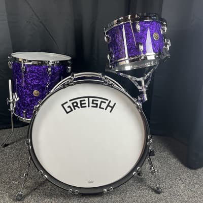 Gretsch Broadkaster Shell Set 2024 - Purple Marine Pearl *SPECIAL OFFER* image 5