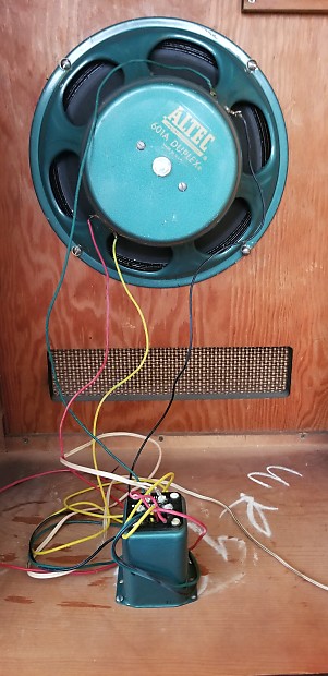 かわいい！ Vintage Altec Lansing 601A Duplex Coaxial Speakers w/N-3000 アルテック