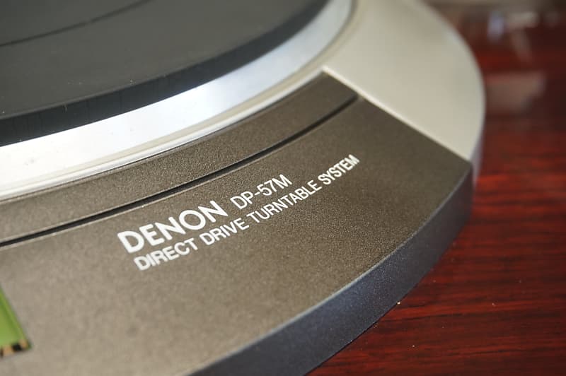Denon DP-57M Vintage 80's Two Speed Direct Drive Quartz | Reverb Denon DP-57M Vintage 80's Two Speed Direct Drive Quartz | Reverb