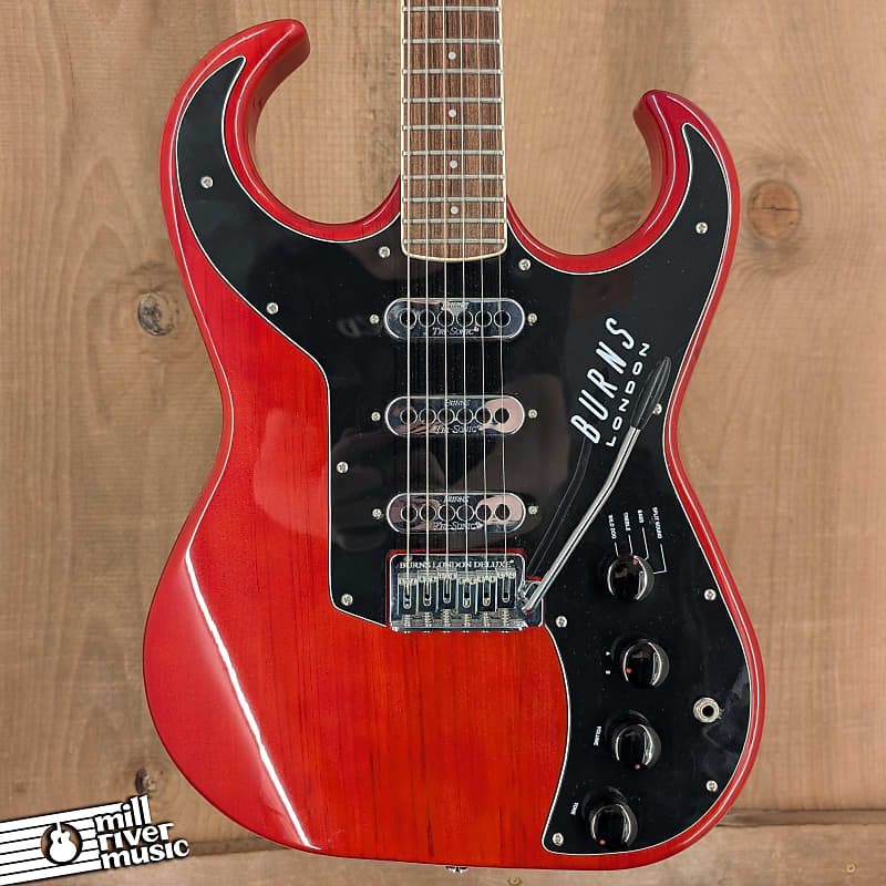 Burns Bison '62 Reissue 2002 Electric Guitar Brian May Red Used