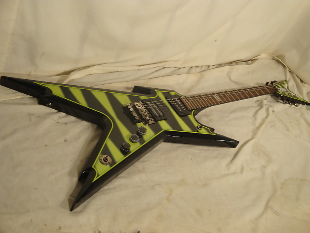 最終価格　DEAN RAZORBACK SLIMEBUMBLEBEE Dean Dime Razorback Bumble Bee Slime with Original Case | Reverb