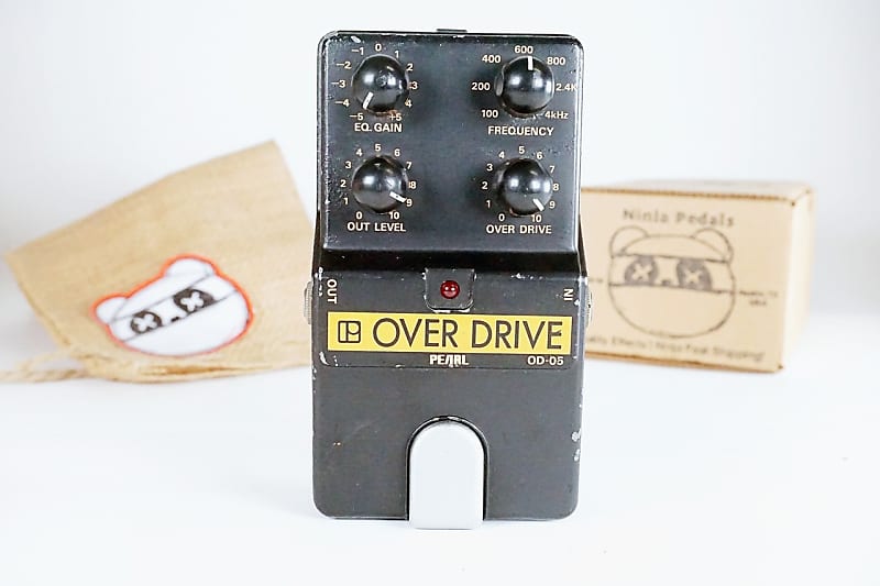 Pearl OD-05 Overdrive | Vintage 1980s (Japan) JRC4558 | Reverb Belgium