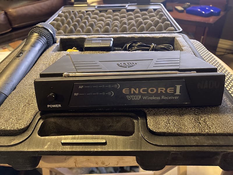 Nady Encore I VHF Wireless Hand Held Microphone System | Reverb