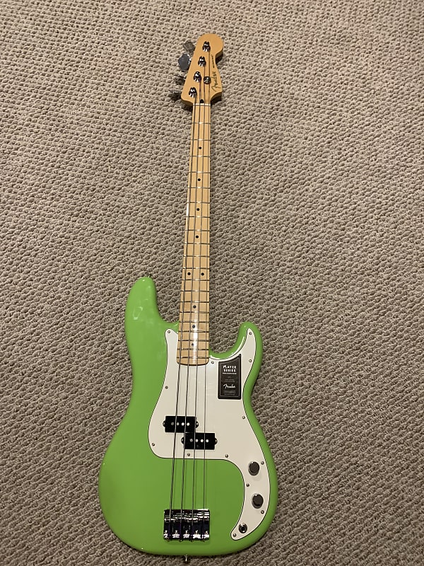 Fender FSR Precision Bass 2019 Electron Green image 1