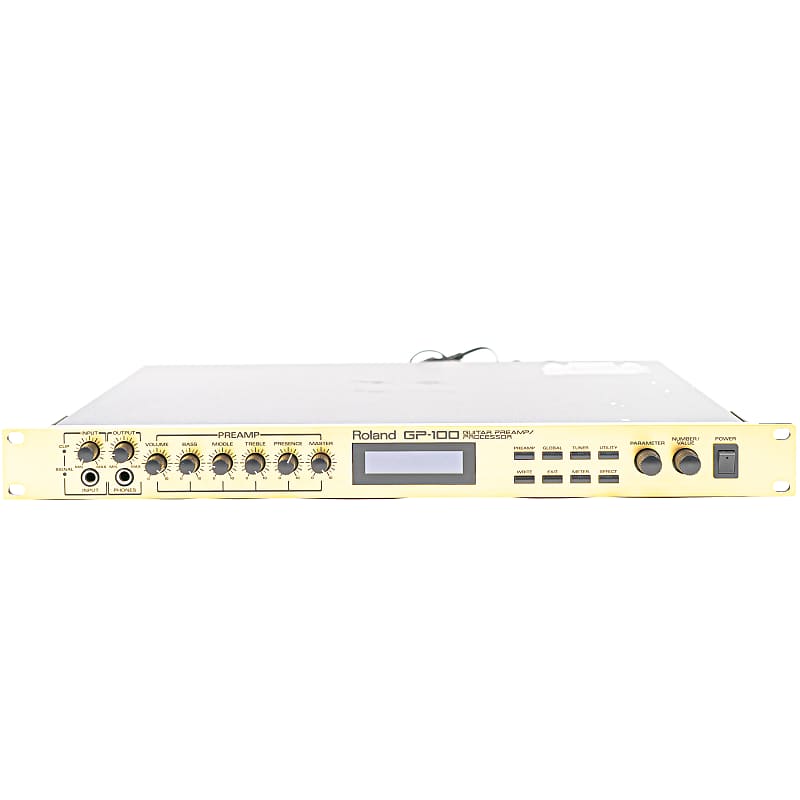 Roland GP100 MultiFX Guitar Processor Rack Mount Swiss Reverb