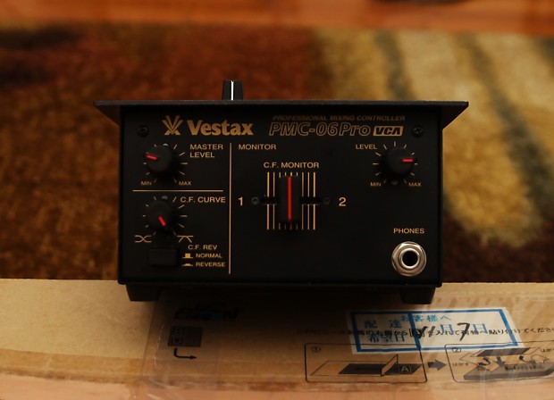 RARE] Vestax pmc 06-Pro-VCA Black 06pro-A 06 pro A DJ mixer