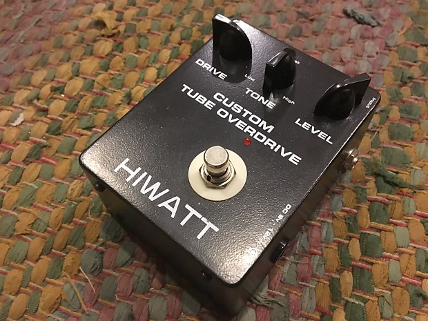 Hiwatt Custom Tube Overdrive | Reverb